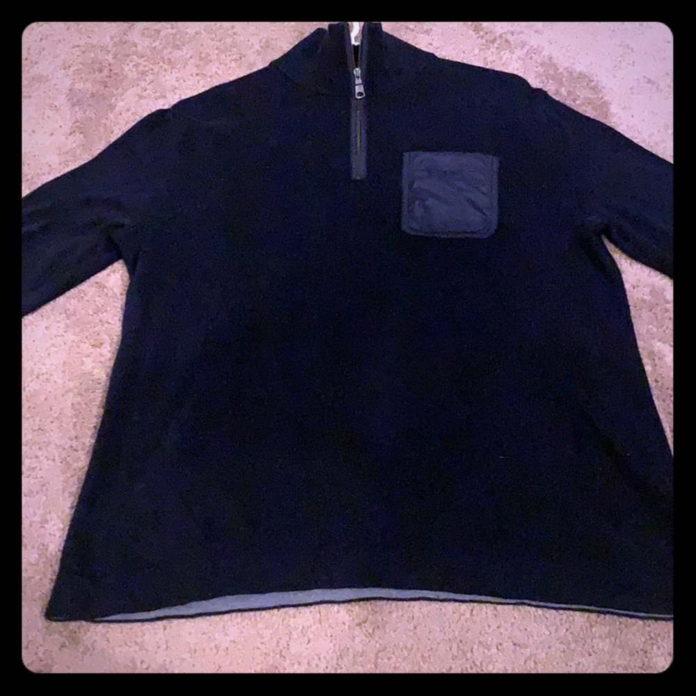 Banana republic half zip sweater